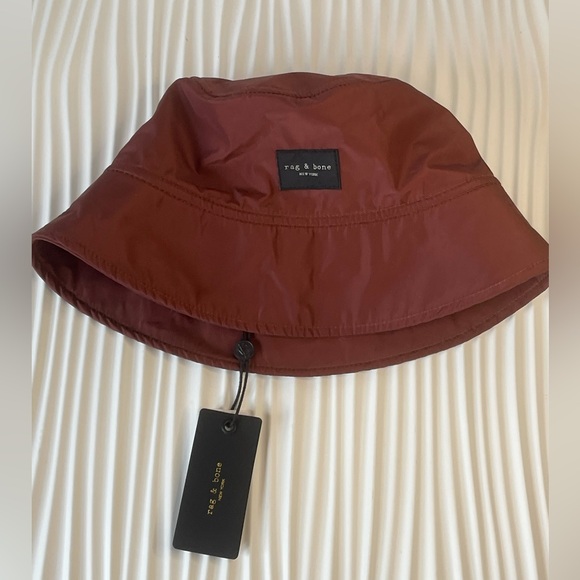 Rag & Bone Addition Bucket Hat . Red Wood Color - Picture 1 of 4